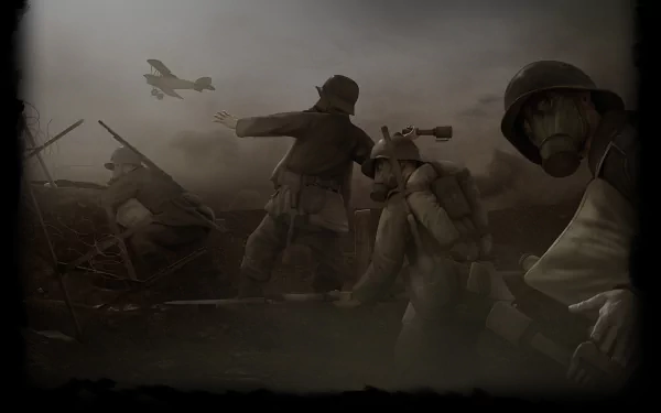  German Army Attacking