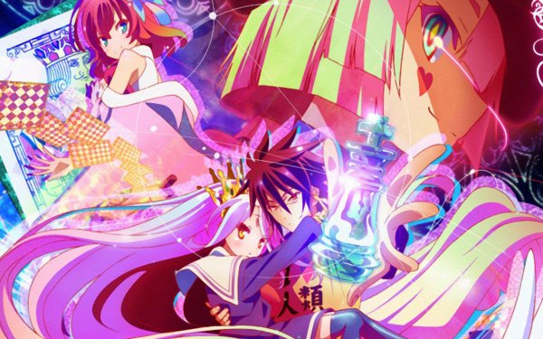 Anime No Game No Life Former King of Imanity Tet Stephanie Dola Shiro Sora HD Wallpaper | Background Image