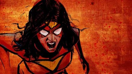 Comic Spider-Woman HD Desktop Wallpaper | Background Image