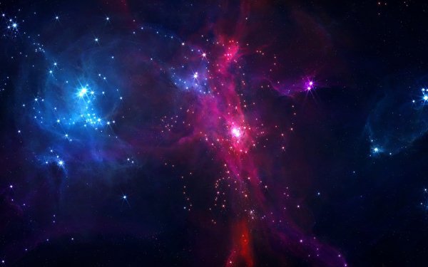 Science-Fiction Weltraum Sterne Galaxie Nebel HD Wallpaper | Hintergrund