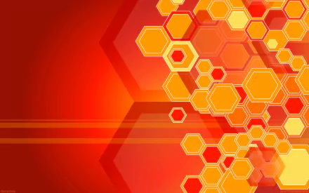 Abstract hexagon HD Desktop Wallpaper | Background Image