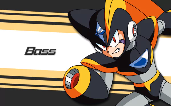video game Mega Man & Bass HD Desktop Wallpaper | Background Image
