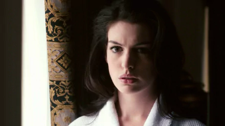 curtain face Celebrity Anne Hathaway HD Desktop Wallpaper | Background Image