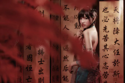 Taiwanese asian woman Ka Ka HD Desktop Wallpaper | Background Image
