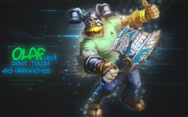 Olaf (League Of Legends) video game League Of Legends HD Desktop Wallpaper | Background Image