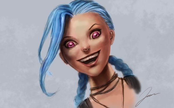 Video Game League Of Legends Jinx HD Wallpaper | Background Image