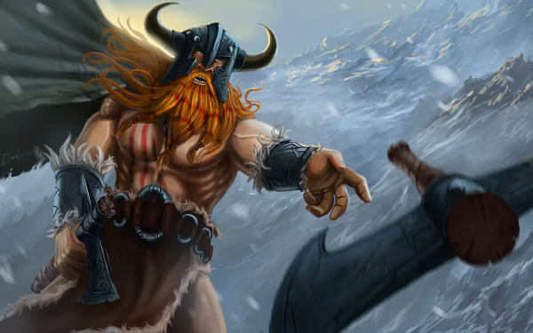  Olaf the berserker by Danny Kundzinsh