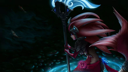 Nami (League of Legends) video game League Of Legends HD Desktop Wallpaper | Background Image
