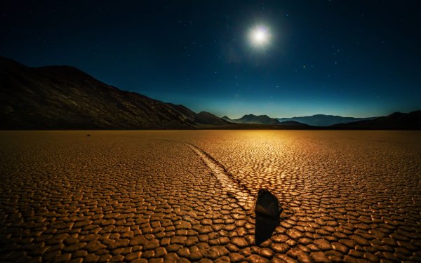 Earth Death Valley Stone Desert California Sky Night HD Wallpaper | Background Image