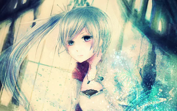 ponytail Weiss Schnee Anime RWBY HD Desktop Wallpaper | Background Image