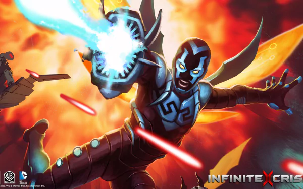 Jaime Reyes Blue Beetle (DC Comics) video game Infinite Crisis HD Desktop Wallpaper | Background Image