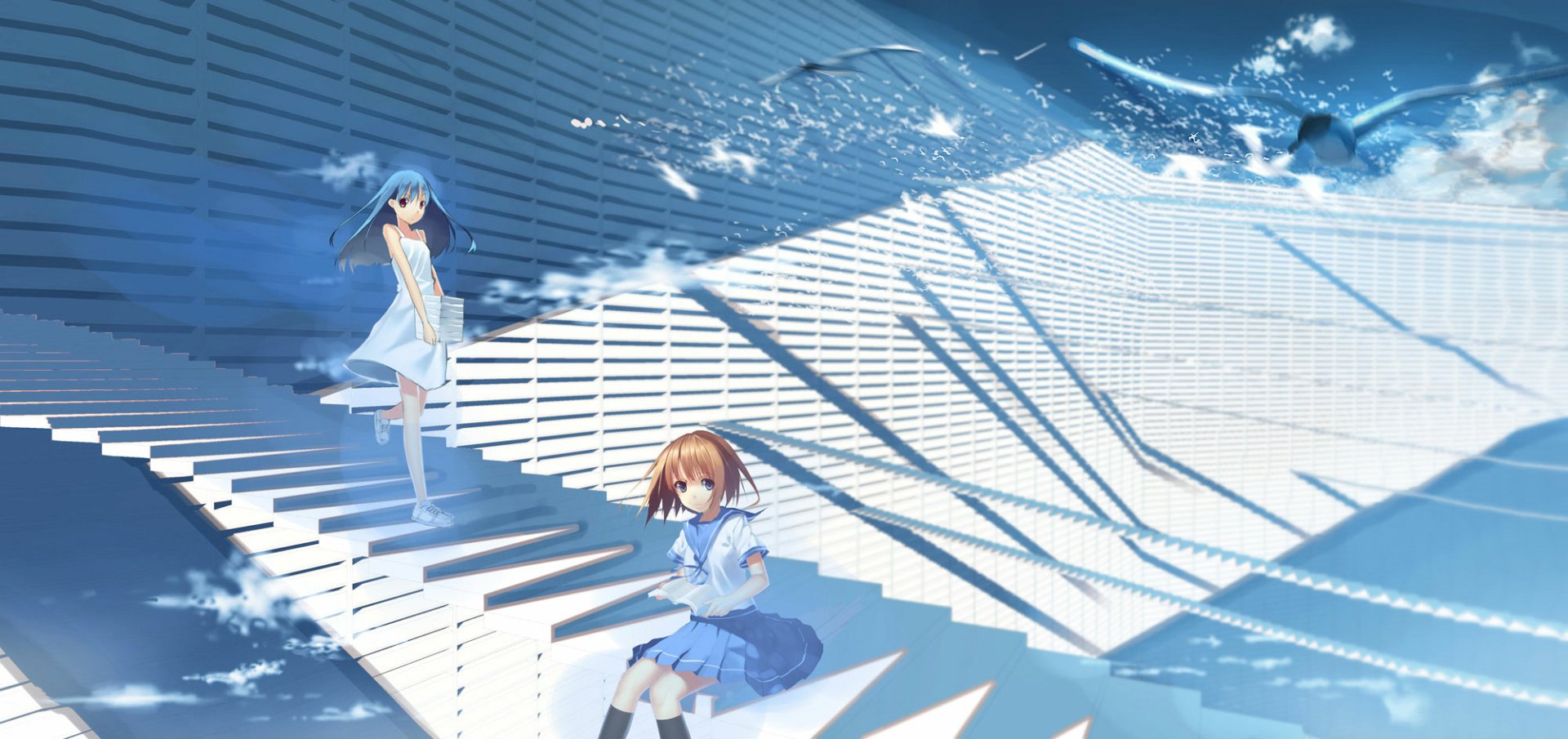Download Furude Rika Rena Ryūgū Anime Higurashi When They Cry Wallpaper by JOEIAN