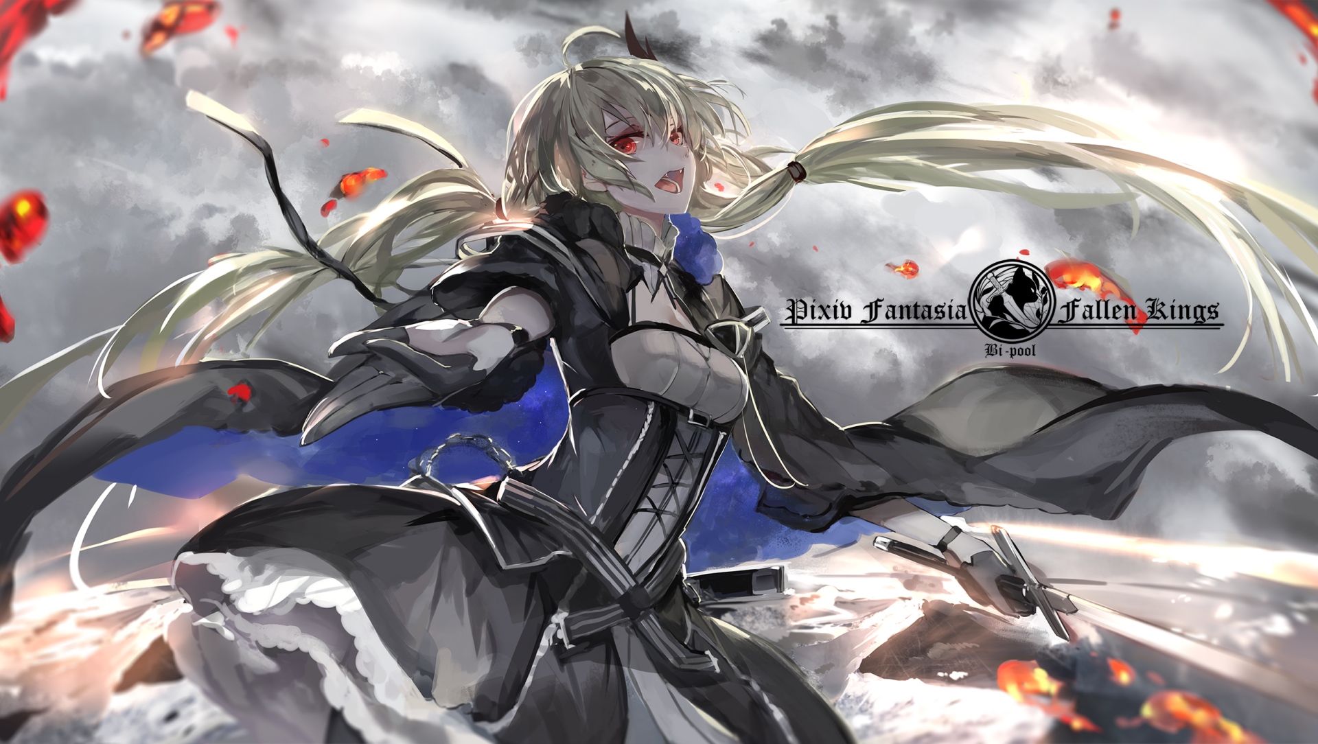 Download Anime Pixiv Fantasia Fallen Kings HD Wallpaper by saberiii