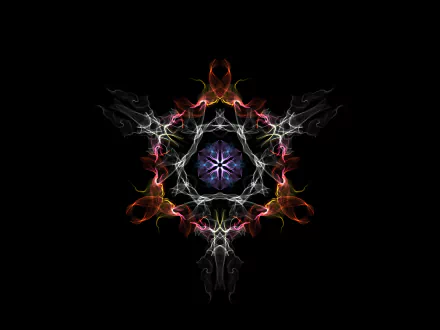 Abstract generative HD Desktop Wallpaper | Background Image