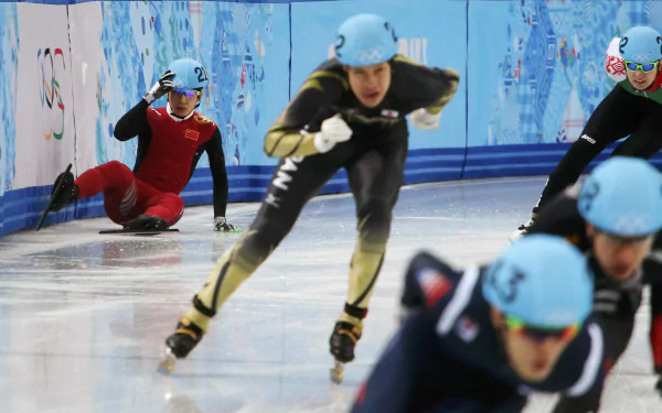 speed skating Sports HD Desktop Wallpaper | Background Image