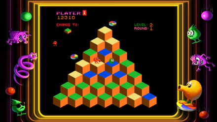 video game Q*bert HD Desktop Wallpaper | Background Image