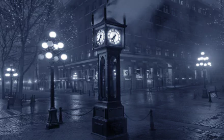 man made clock HD Desktop Wallpaper | Background Image