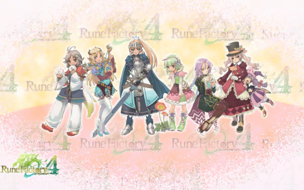 video game Rune Factory 4 HD Desktop Wallpaper | Background Image