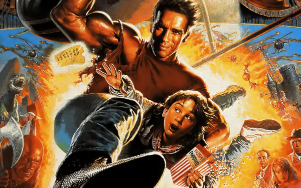Arnold Schwarzenegger video game Last Action Hero HD Desktop Wallpaper | Background Image