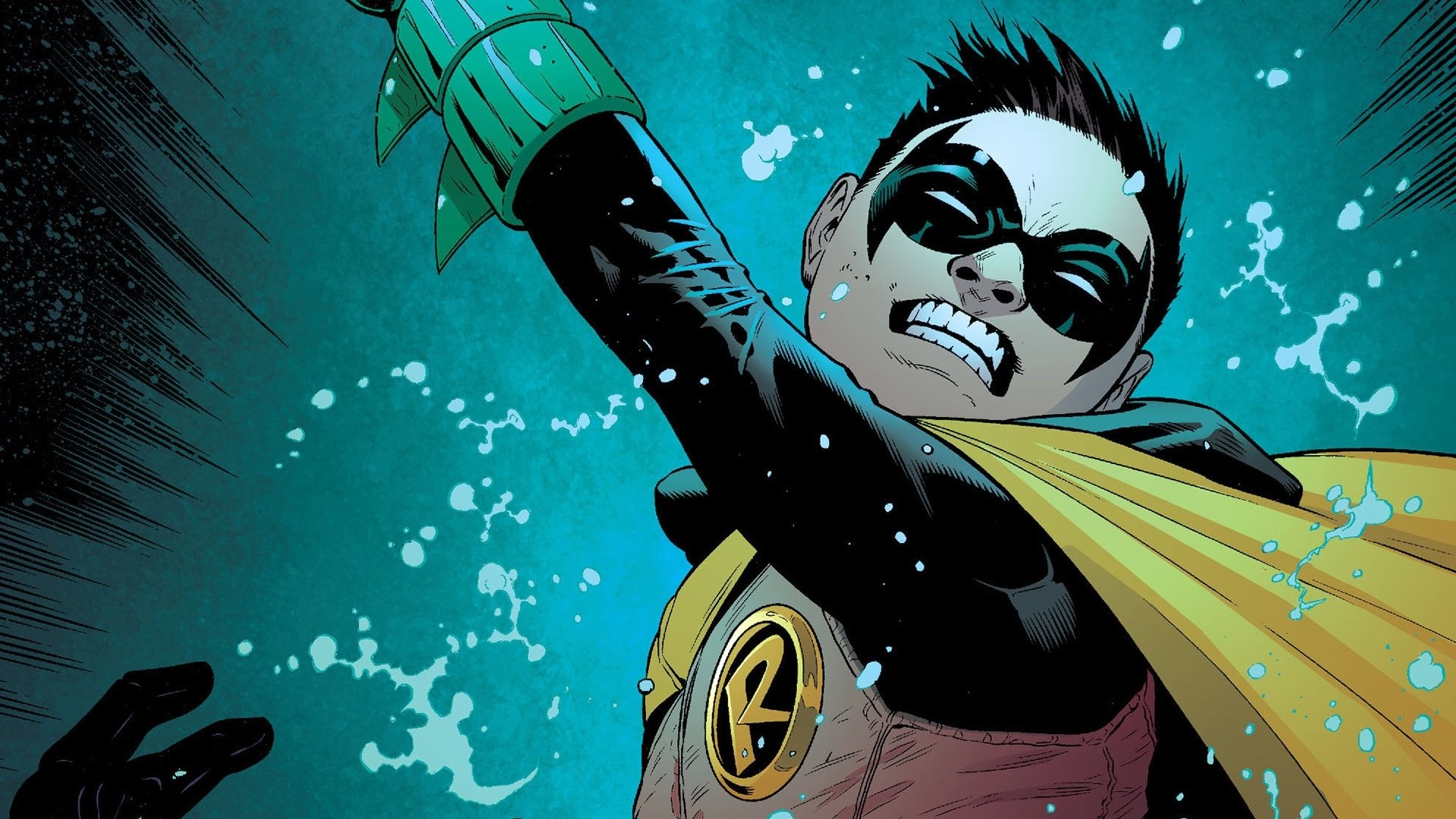 Download Damian Wayne Robin (DC Comics) Comic HD Wallpaper