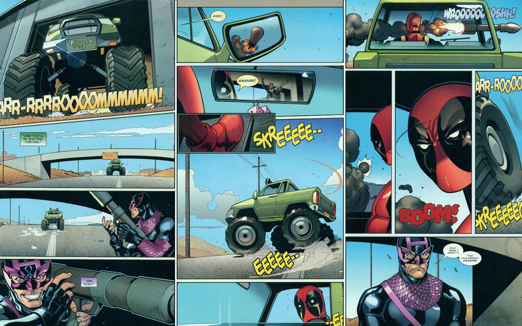 Comics Hawkeye Wallpaper