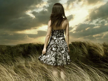 woman rear HD Desktop Wallpaper | Background Image