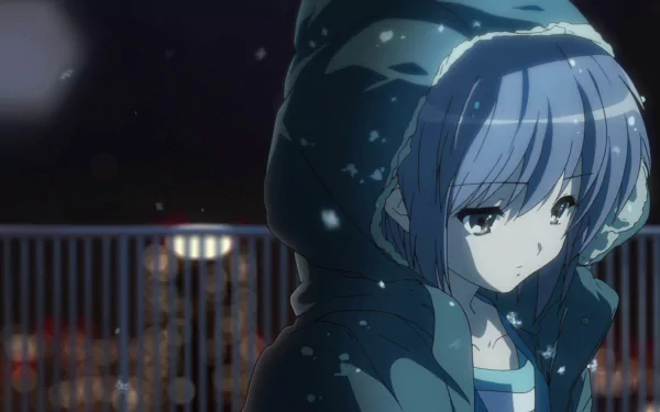Yuki Nagato Anime The Melancholy of Haruhi Suzumiya HD Desktop Wallpaper | Background Image