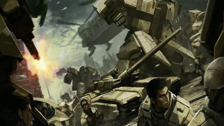 video game Front Mission 3 HD Desktop Wallpaper | Background Image