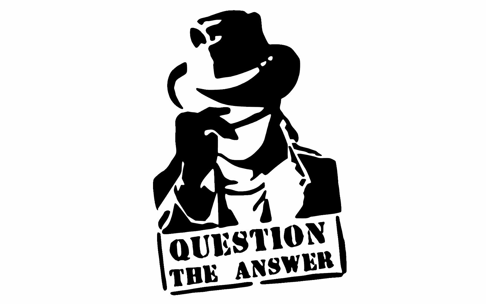Download Comic Question Wallpaper