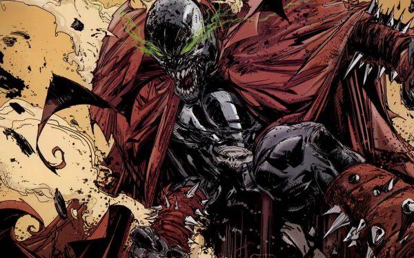 Spawn HD Wallpaper: Comic Art in Action
