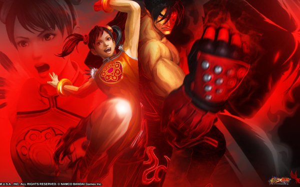 Video Game Street Fighter X Tekken Street Fighter Ling Xiaoyu Jin Kazama HD Wallpaper | Background Image