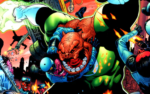 Kilowog (DC Comics) Green Lantern Comic Green Lantern Corps HD Desktop Wallpaper | Background Image