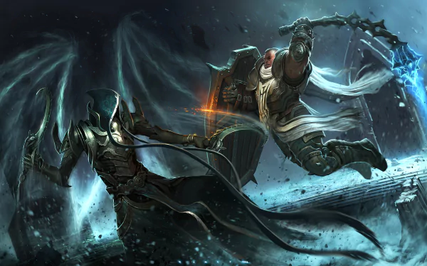 Crusader (Diablo III) Malthael (Diablo III) video game Diablo III: Reaper Of Souls HD Desktop Wallpaper | Background Image