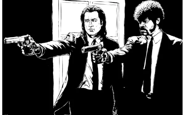 movie Pulp Fiction HD Desktop Wallpaper | Background Image