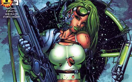 Comic Aphrodite IX HD Desktop Wallpaper | Background Image