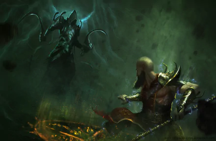 Malthael (Diablo III) Monk (Diablo III) video game Diablo III: Reaper Of Souls HD Desktop Wallpaper | Background Image