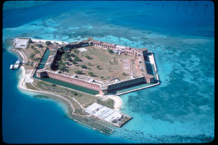 man made Fort Jefferson HD Desktop Wallpaper | Background Image