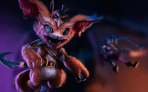 Gnar (League Of Legends) video game League Of Legends HD Desktop Wallpaper | Background Image