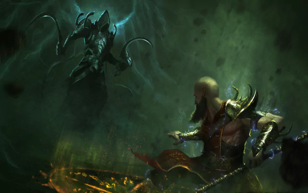 Malthael (Diablo III) Monk (Diablo III) video game Diablo III: Reaper Of Souls HD Desktop Wallpaper | Background Image