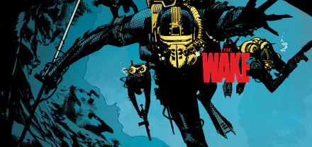 Comic the wake HD Desktop Wallpaper | Background Image