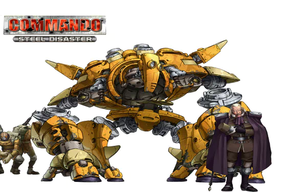 video game Commando: Steel Disaster HD Desktop Wallpaper | Background Image