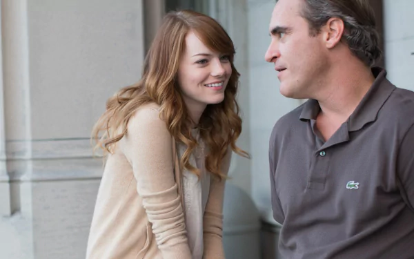 Joaquin Phoenix Emma Stone movie Irrational Man HD Desktop Wallpaper | Background Image