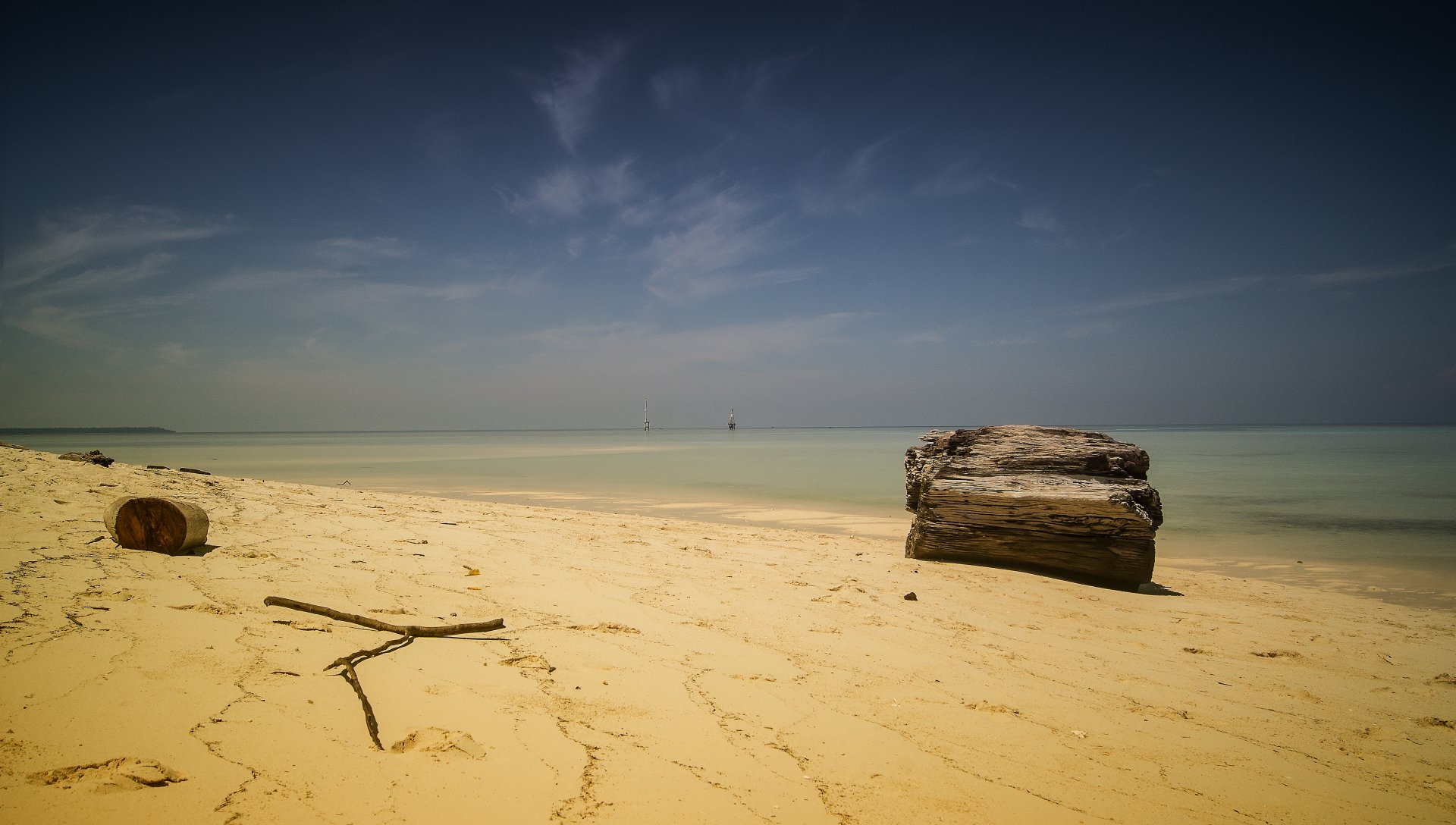 Download East Kalimantan Province Sky Borneo Tropics Indonesia Nature Beach  4k Ultra HD Wallpaper