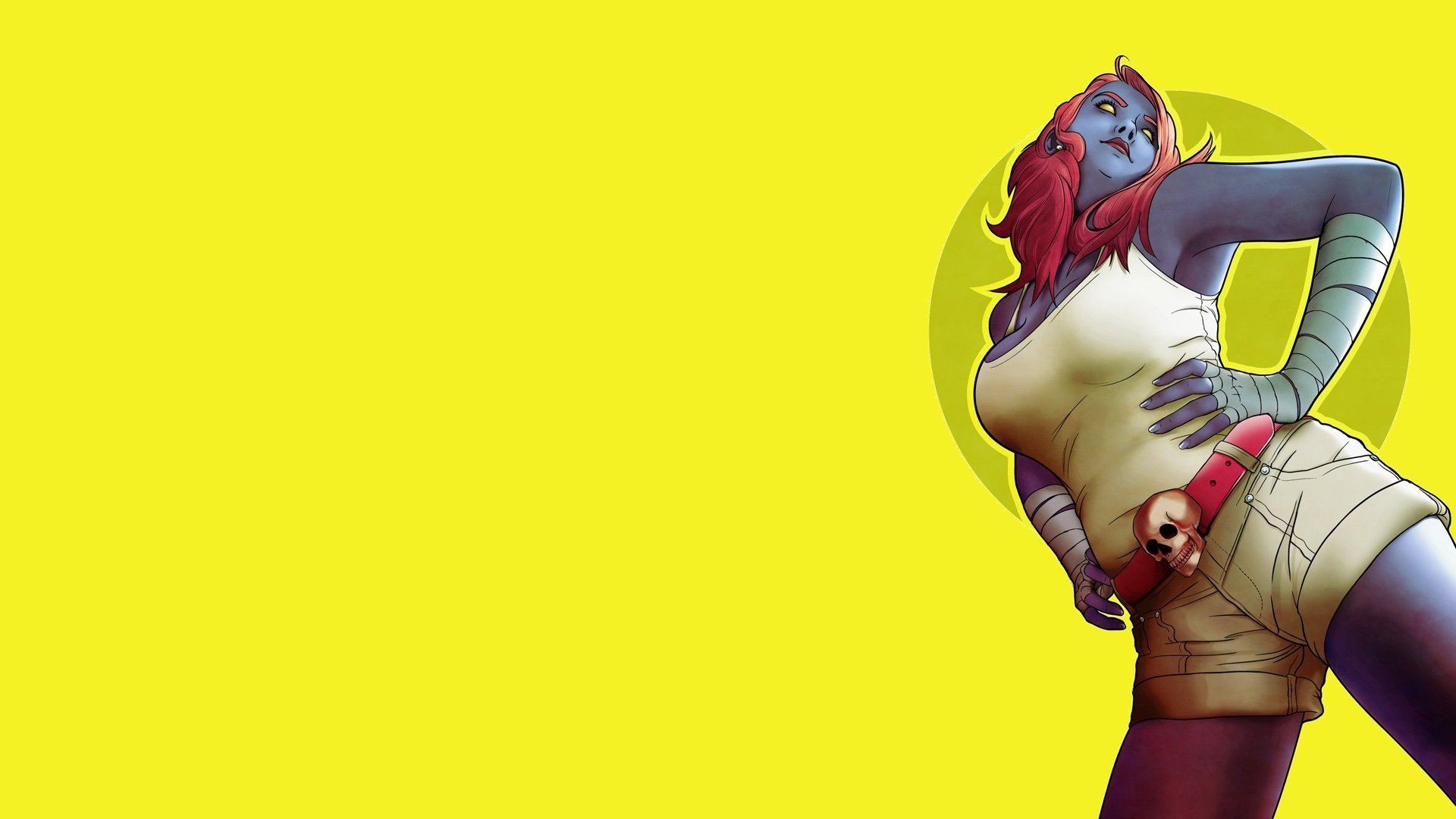Download Comic Mystique HD Wallpaper