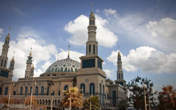 Religious Samarinda Islamic Center Samarinda Islam Borneo Indonesia East Kalimantan Province HD Wallpaper | Background Image