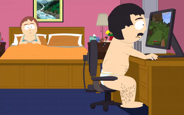Randy Marsh Sharon Marsh TV Show South Park HD Desktop Wallpaper | Background Image