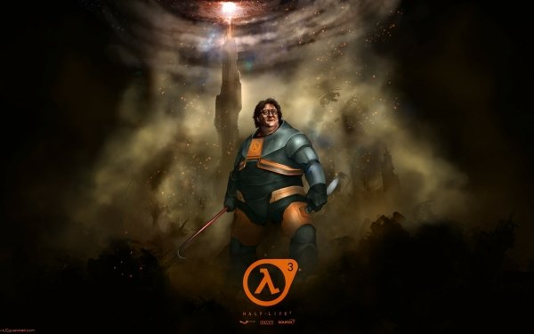 Video Game Half-Life 3 Half-Life Funny Gabe Newell Knife Parody Valve Corporation HD Wallpaper | Background Image