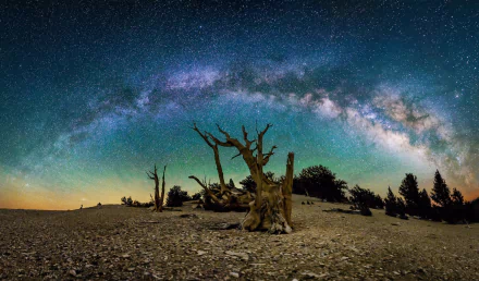Sci Fi Milky Way HD Desktop Wallpaper | Background Image