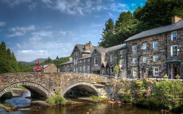 Man Made Beddgelert Towns United Kingdom Wales HD Wallpaper | Background Image