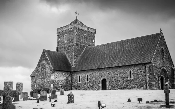 church England Surrey religious Church of St Martha-on-the-Hill HD Desktop Wallpaper | Background Image